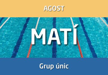 CAMPUS ESTIU - Agost - Grup &uacute;nic